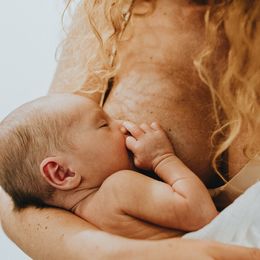 Breast-Feeding Pumps Up Mom's Heart