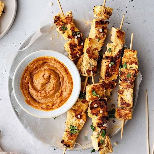 Thai Tofu Kebabs